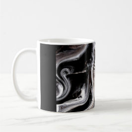 "TREE TRUNK" 11 oz. BLACK RINGER COFFEE MOK