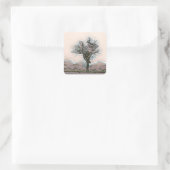 TREE VIERKANTE STICKER (Tas)