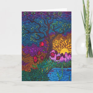 "Tree"-Wenskaart Kaart