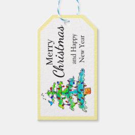 Tree With Lights Cadeaulabel