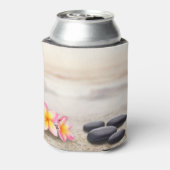 Tree Women Silhouette Zen Stones Blikjeskoeler (Blikje Achterkant)