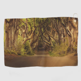 Tree Wood Bark Golfpatroon Destiny's Destiny Golfhanddoek