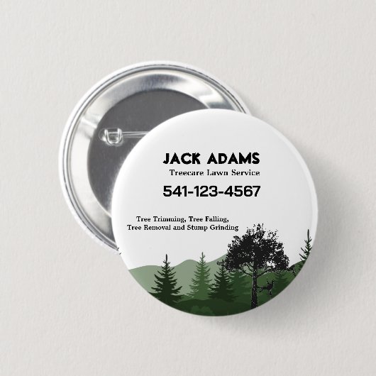 Treecare Lawn Service Button (Voorkant /achterkant)