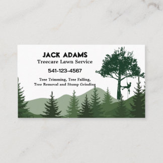 Treecare Lawn Service Visitekaartjes