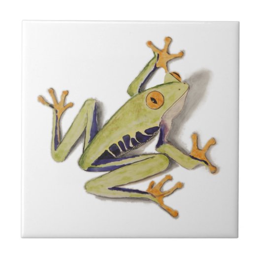 treefrog.jpg tegeltje (Voorkant)