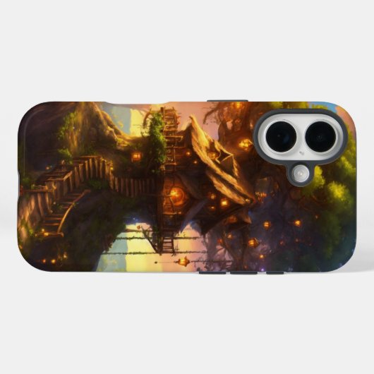 Treehouse Dreams - iPhone Case Hoesje (Achterkant (horizontaal))