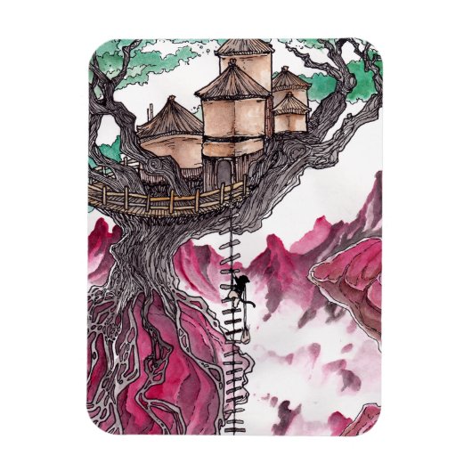 Treehouse Magneet (Verticaal)