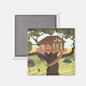 Treehouse Magneet (Voorkant / Achterkant)