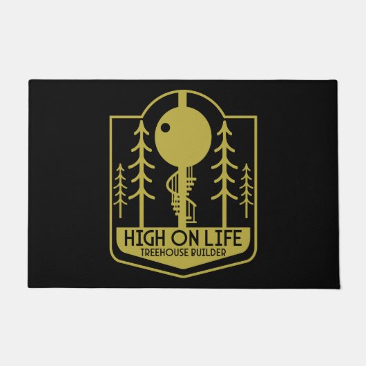Treehouse Master Builder Deurmat (Voorkant)