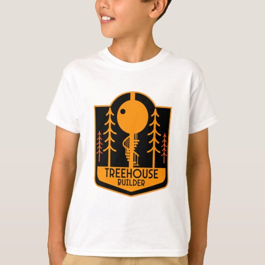 Treehouse Master Builder T-shirt (Voorkant)