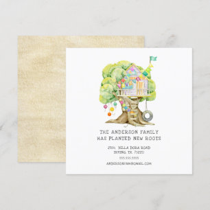Treehouse Moving Announcement Kaart