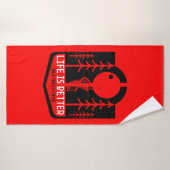 Treehouse Playhouse Terug naar school Badhanddoek (Badhanddoek)