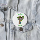 Treehouse Ronde Button 7,6 Cm (In situ)