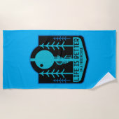 Treehouses terug naar school strandlaken (Voorkant)