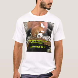 Treehugging hippie pagan dirtworshipper t-shirt