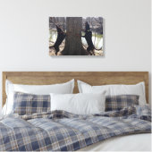 Treeing Coon Hounds Canvas (Insitu (Slaapkamer))