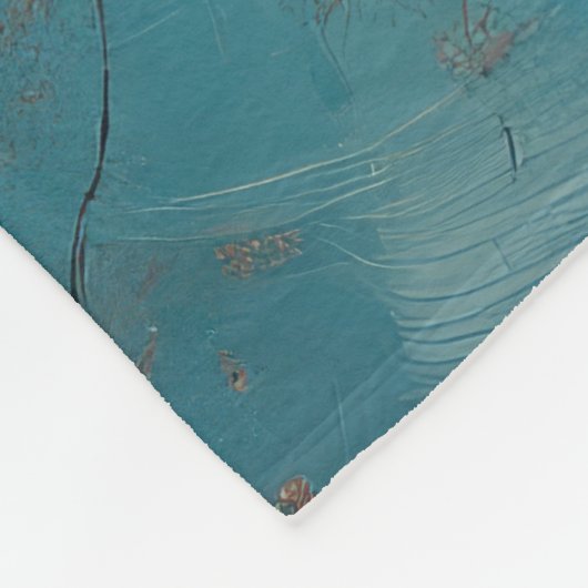 Treeing Walker Coonhound Christmas Beach Fleece Deken (Hoek)