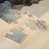 Treeing Walker Coonhound Christmas  Beach Legpuzzel (Zijkant)