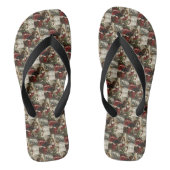 Treeing Walker Coonhound Hond Kerstfeest Teenslippers (Voetbed)