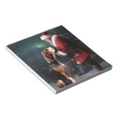 Treeing Walker Coonhound Kerstman Kerstmis Notitieblok (Schuin)
