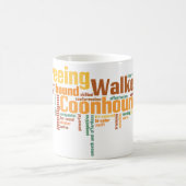 Treeing Walker Coonhound Koffiemok (Center)