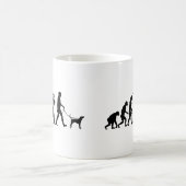 Treeing Walker Coonhound Koffiemok (Center)