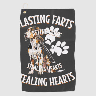 Treeing Walker Coonhound Liefhebber Hondeneigenaar Golfhanddoek