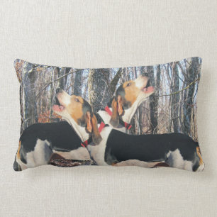 Treeing Walker Coonhound Lumbar Pillow Kussen
