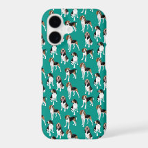 Treeing Walker Coonhound op Teal
