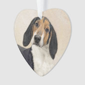 Treeing Walker Coonhound Peinture - Art original (devant)