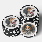 Treeing Walker Coonhound Poker Chips (Opstapeling)