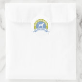Treeing Walker Coonhound Ronde Sticker (Tas)