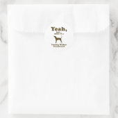 Treeing Walker Coonhound Ronde Sticker (Tas)