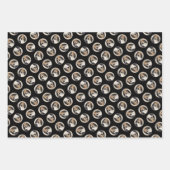 Treeing Walker Coonhound Schilderen Originele Hond Inpakpapier Vel (Voorkant 3)