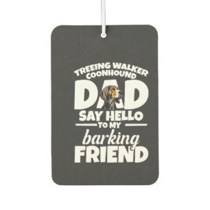 Treeing Walker Coonhound Vader Vader Zeg Hallo Luchtverfrisser