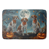 Treeing Walker Halloween Spooky Badmat (Voorkant)