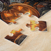 Treeing Walker Halloween Spooky Legpuzzel (Zijkant)