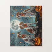 Treeing Walker Halloween Spooky Legpuzzel (Verticaal)