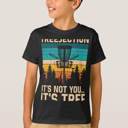 Treejection Discgolf Speler Grappige Frisbee Golf  T-shirt (Voorkant)