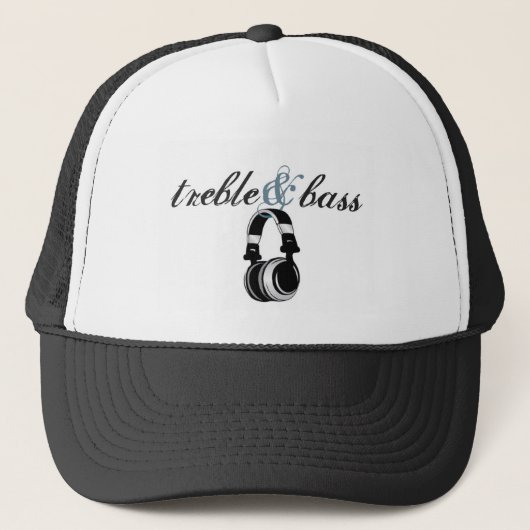 treel en baars trucker pet (Voorkant)