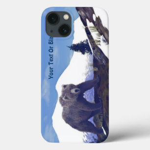 Treeline Grizzly iPhone 13 Hoesje