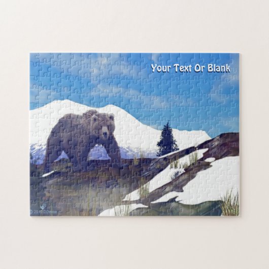 Treeline Grizzly Legpuzzel (Horizontaal)