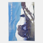 Treeline Grizzly Theedoek (Verticaal)