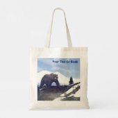 Treeline Grizzly Tote Bag (Achterkant)