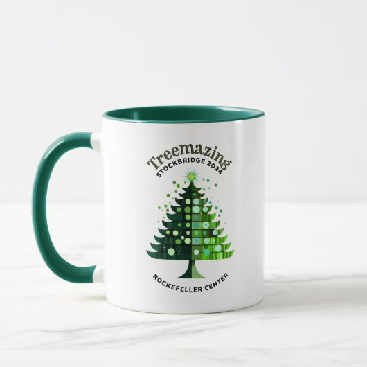 Treemazing Stockbridge 2024 Memorial Mug Green (Gauche)