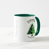 Treemazing Stockbridge 2024 Memorial Mug Green (Devant droit)