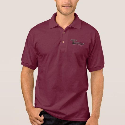 Treemo Gear Camo Logo Polo Shirt (Voorkant)
