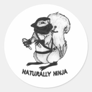 Treerat Ninja Ronde Sticker