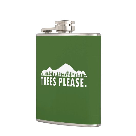 Trees alsjeblieft heupfles (Links)