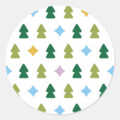 Trees and Twinkles Multi-Color Sticker (Devant)